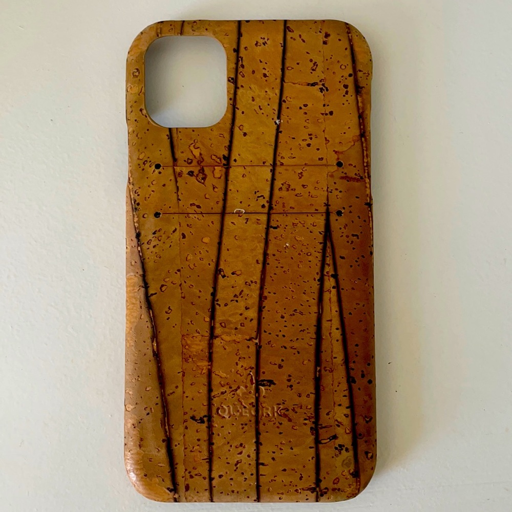 Cork phone case for iPhone 11